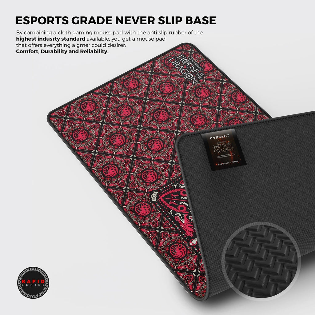 House Targaryen Gaming Mouse Pad Cybeart US
