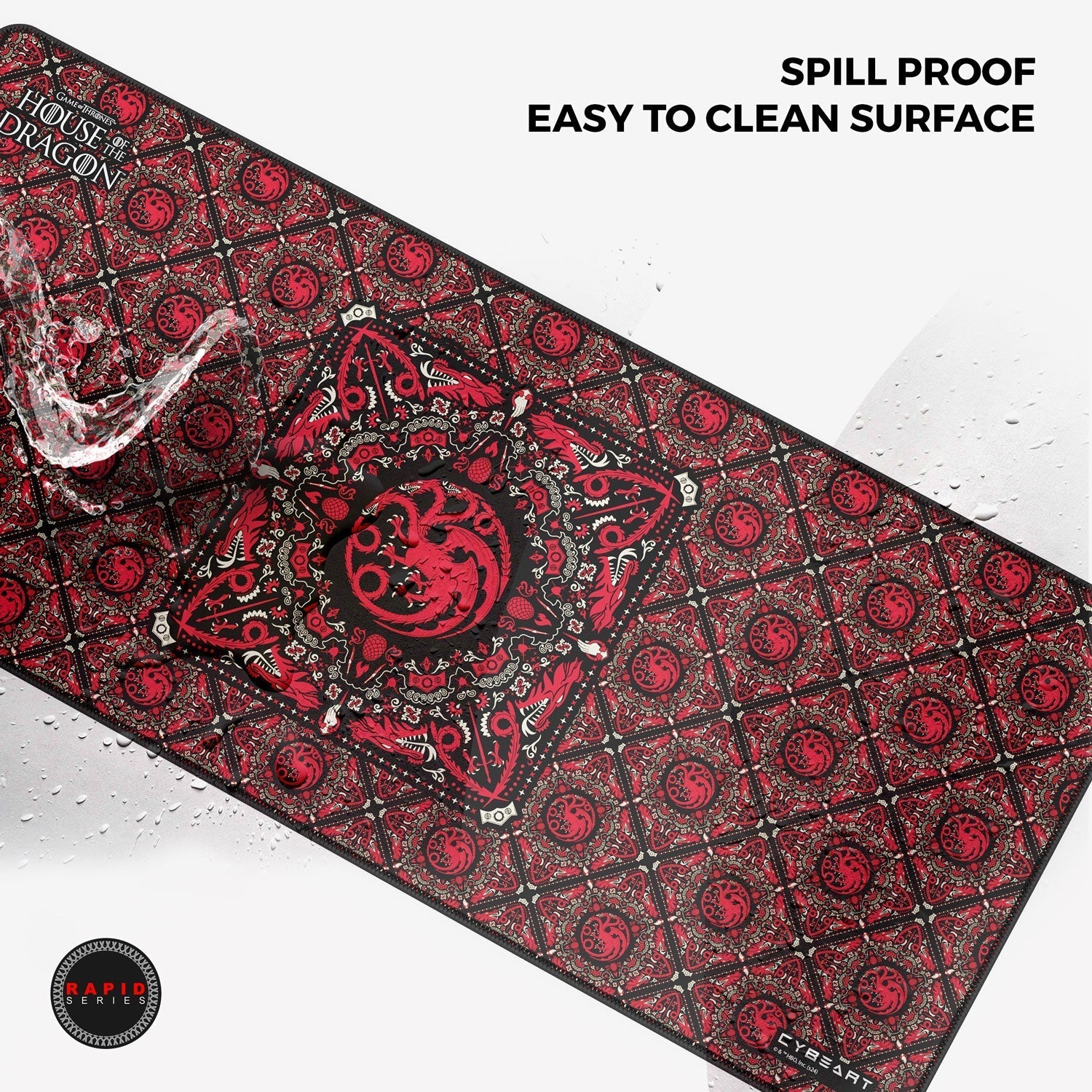 House Targaryen Gaming Mouse Pad Cybeart US