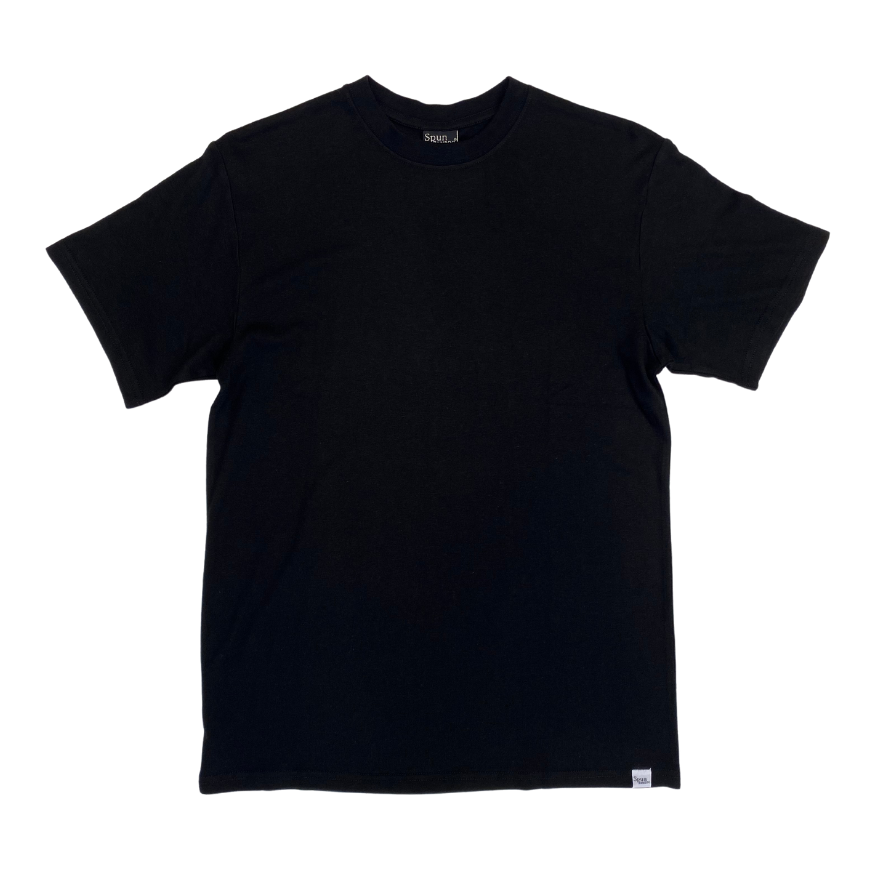 Men's Bamboo Viscose/Organic Cotton Short Sleeve T-Shirt - 5-Pack Mixed Colors Spun Bamboo