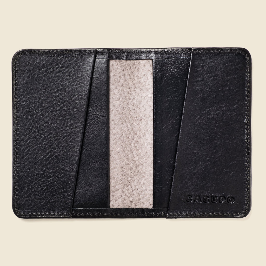 Compact Bifold with RFID protection - Black CASUPO