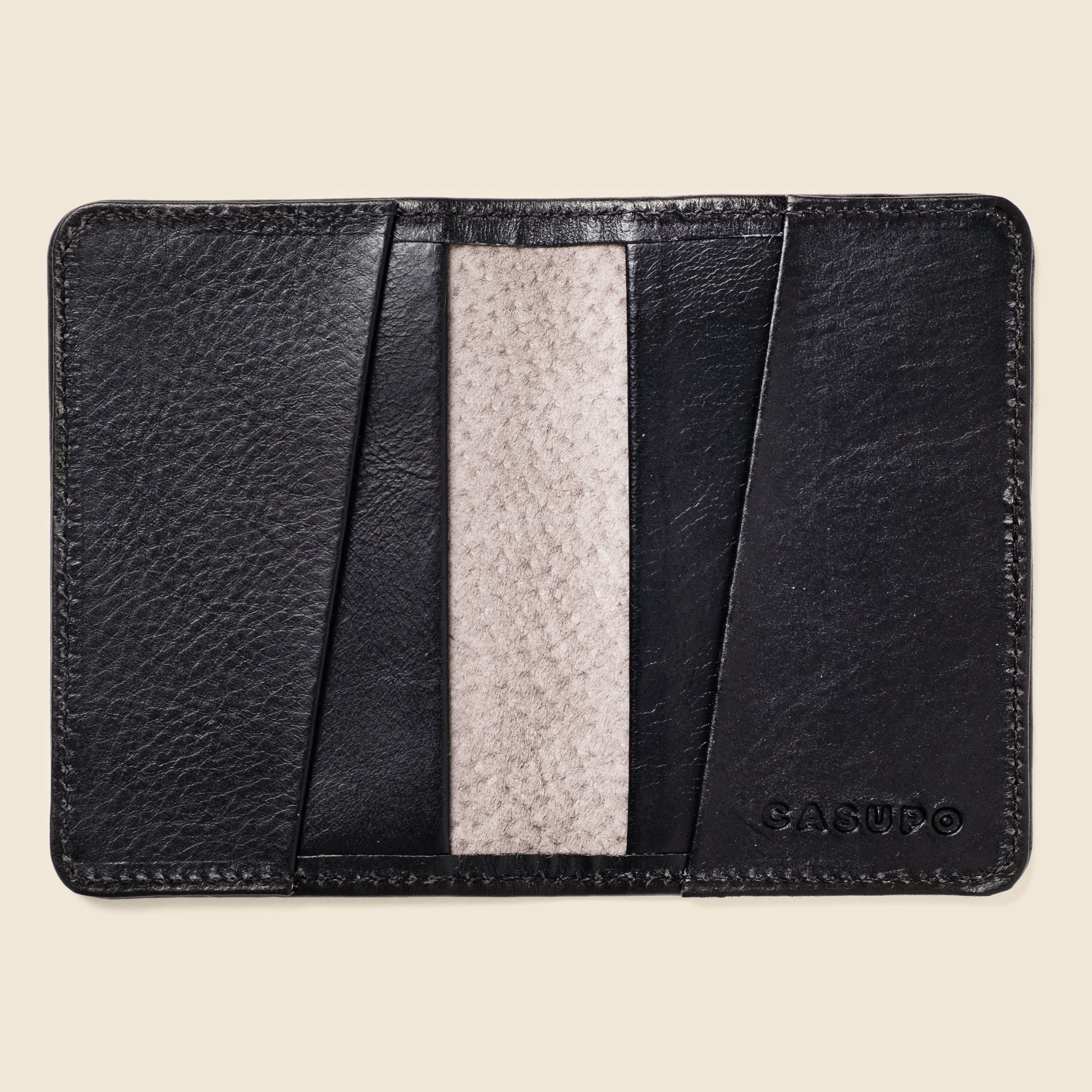 Compact Bifold with RFID protection - Black CASUPO