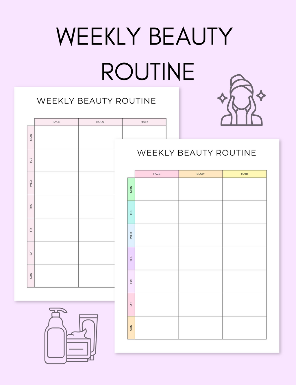 Weekly Beauty Routine Jessica Autumn