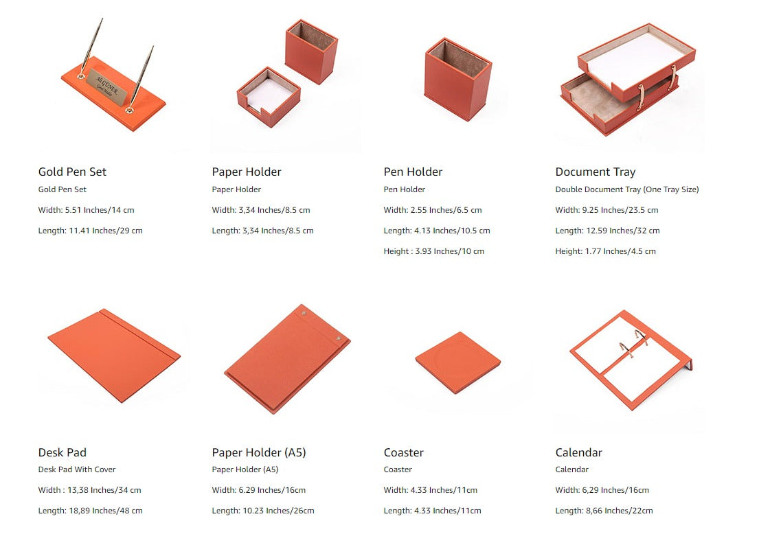 MOOG Desk Organizers And Accessories-Fully Customizable- 10 PCS Moogdesk