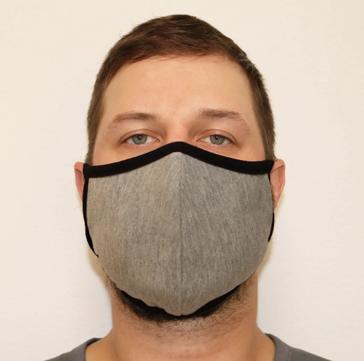 Bamboo X Large Triple Layer Breathable Face Mask - Natural, Silky Soft, Ultra Comfortable Spun Bamboo