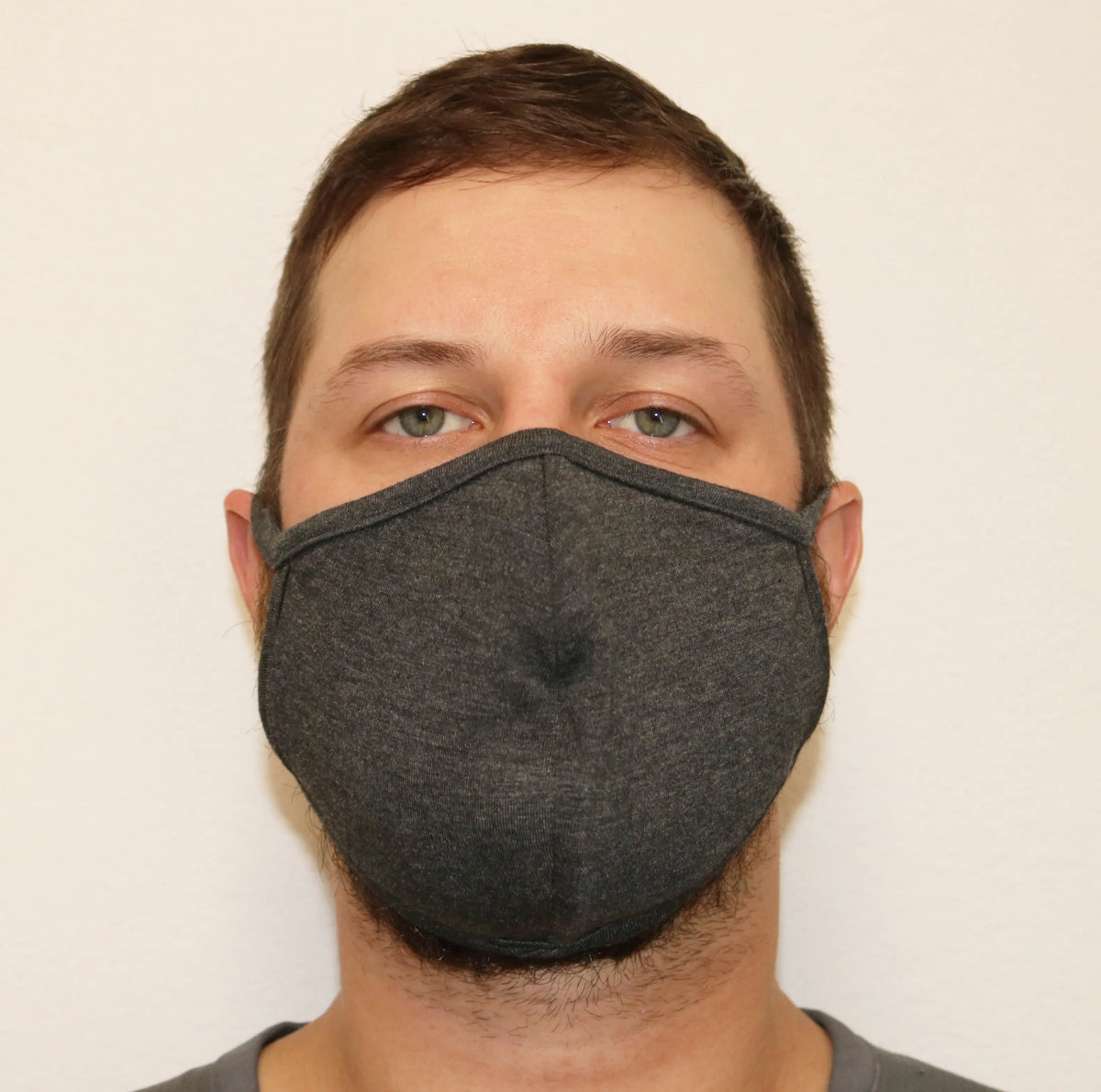 Bamboo X Large Triple Layer Breathable Face Mask - Natural, Silky Soft, Ultra Comfortable Spun Bamboo