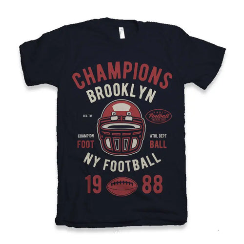 Champions Brooklyn Men's Bamboo Viscose/Organic Cotton Short Sleeve Graphic T-Shirt Spun Bamboo