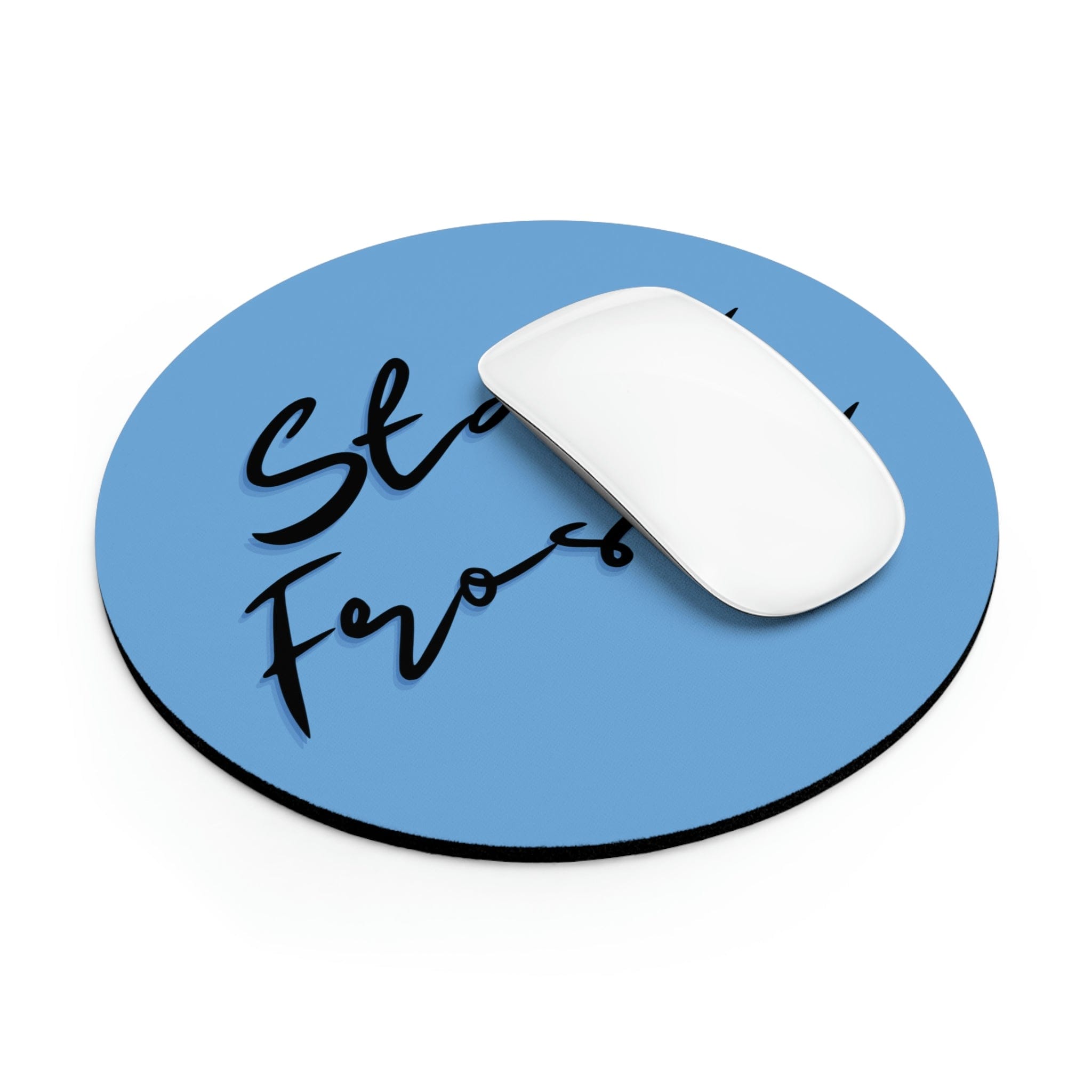 Stay Frosty Blue Mouse Pad The Cannabis Community