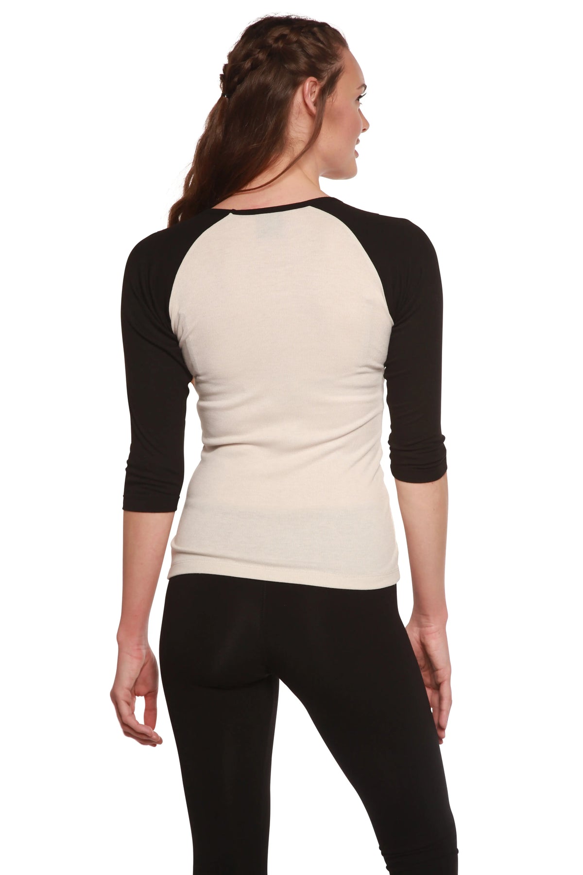 Clearance Women's Bamboo Viscose/Sorona 3/4 Sleeve T-Shirt Spun Bamboo