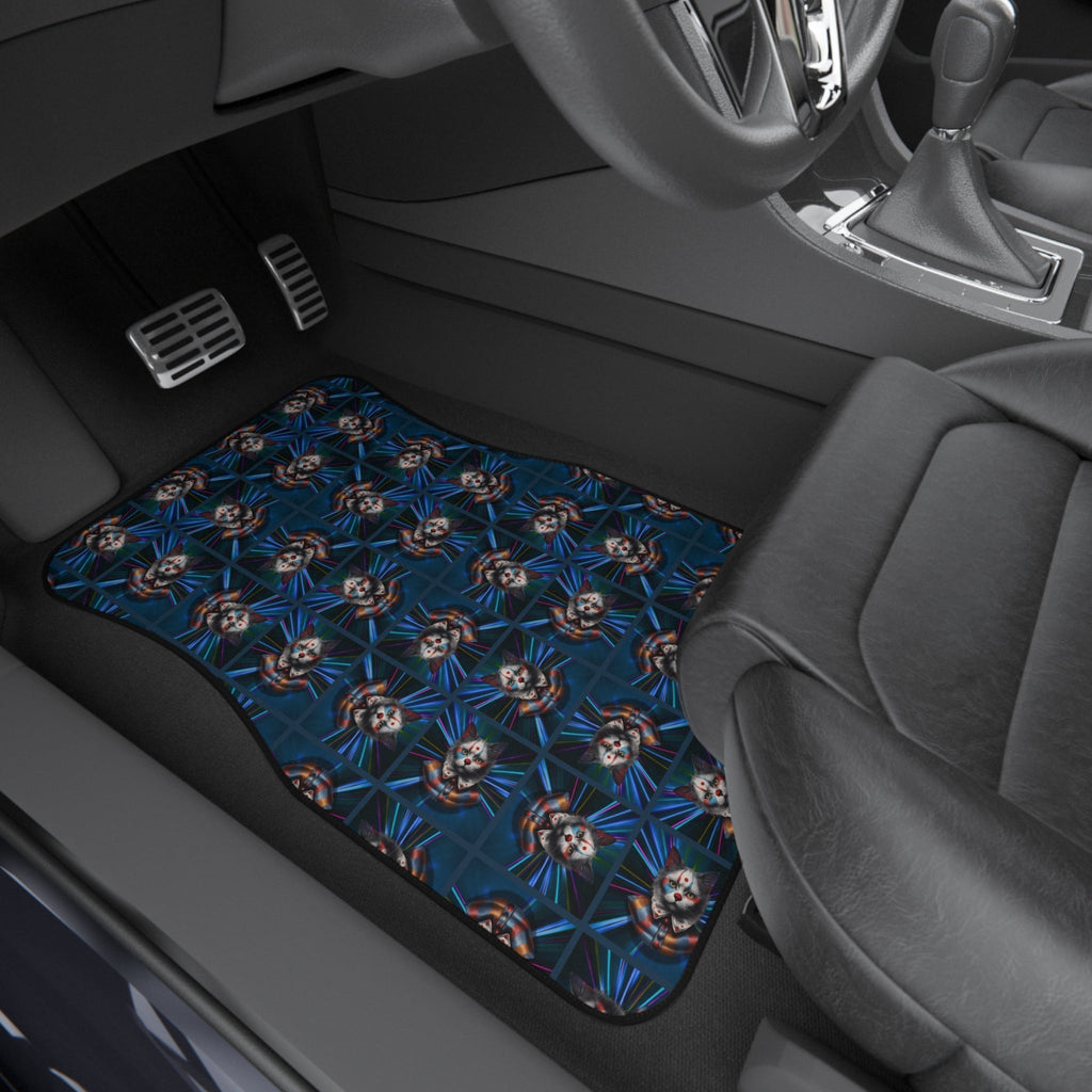 Clown Cat Design Car Mats - Set of 4 Heavy-Duty Floor Protectors EpiAl's Shop