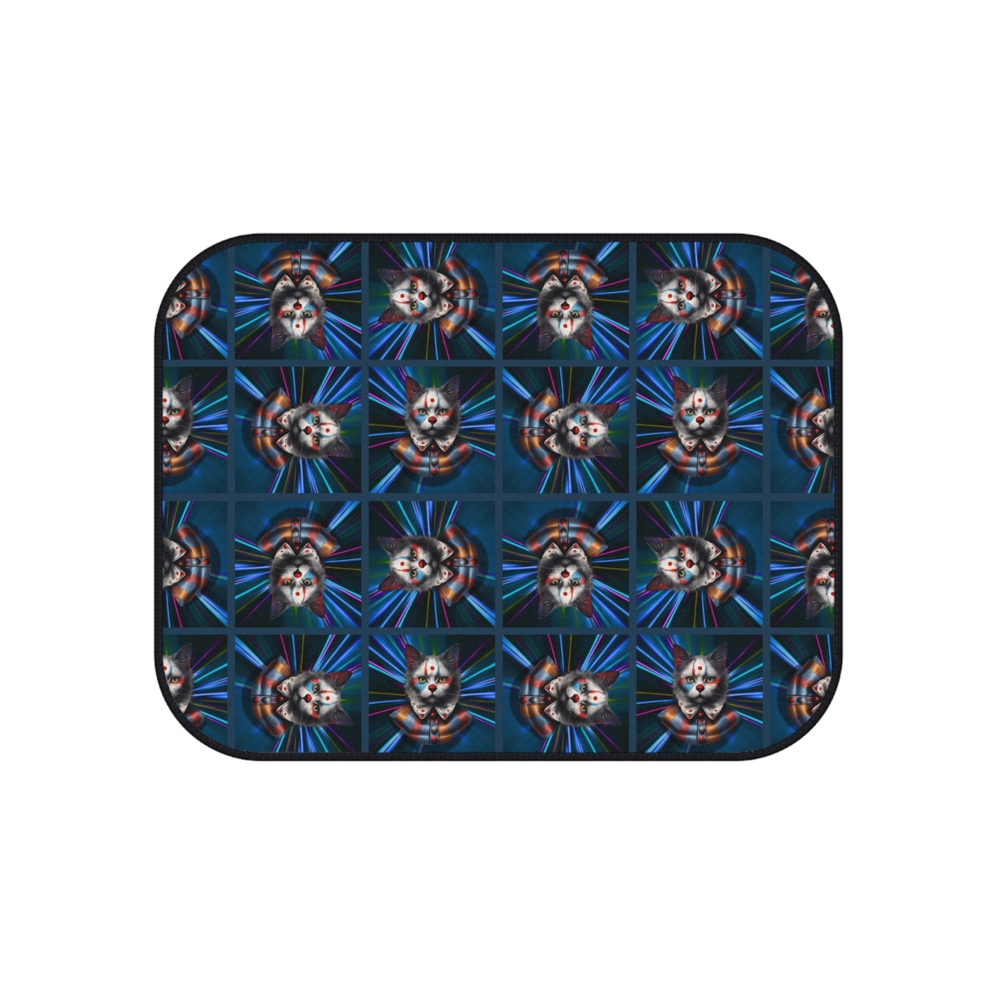 Clown Cat Design Car Mats - Set of 4 Heavy-Duty Floor Protectors EpiAl's Shop