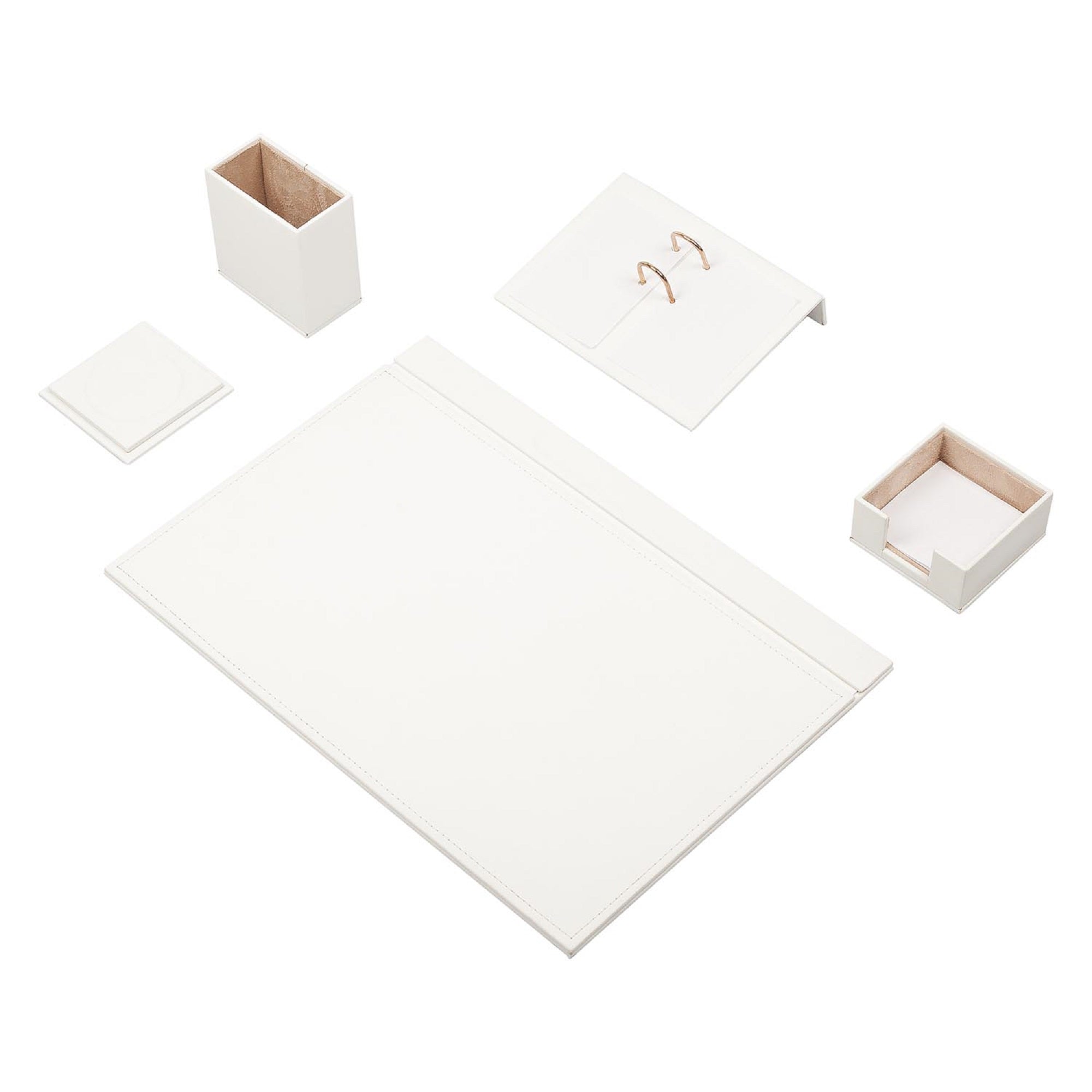 MOOG Leather Desk Set -  5 PCS Moogdesk