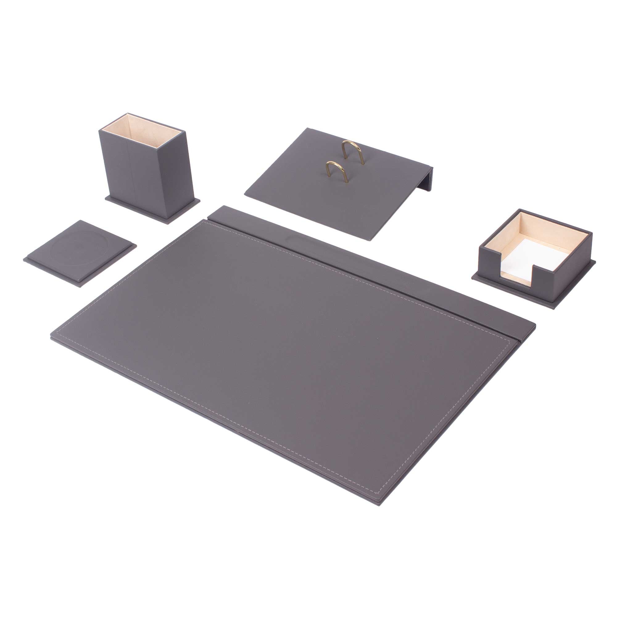 MOOG Leather Desk Set -  5 PCS Moogdesk