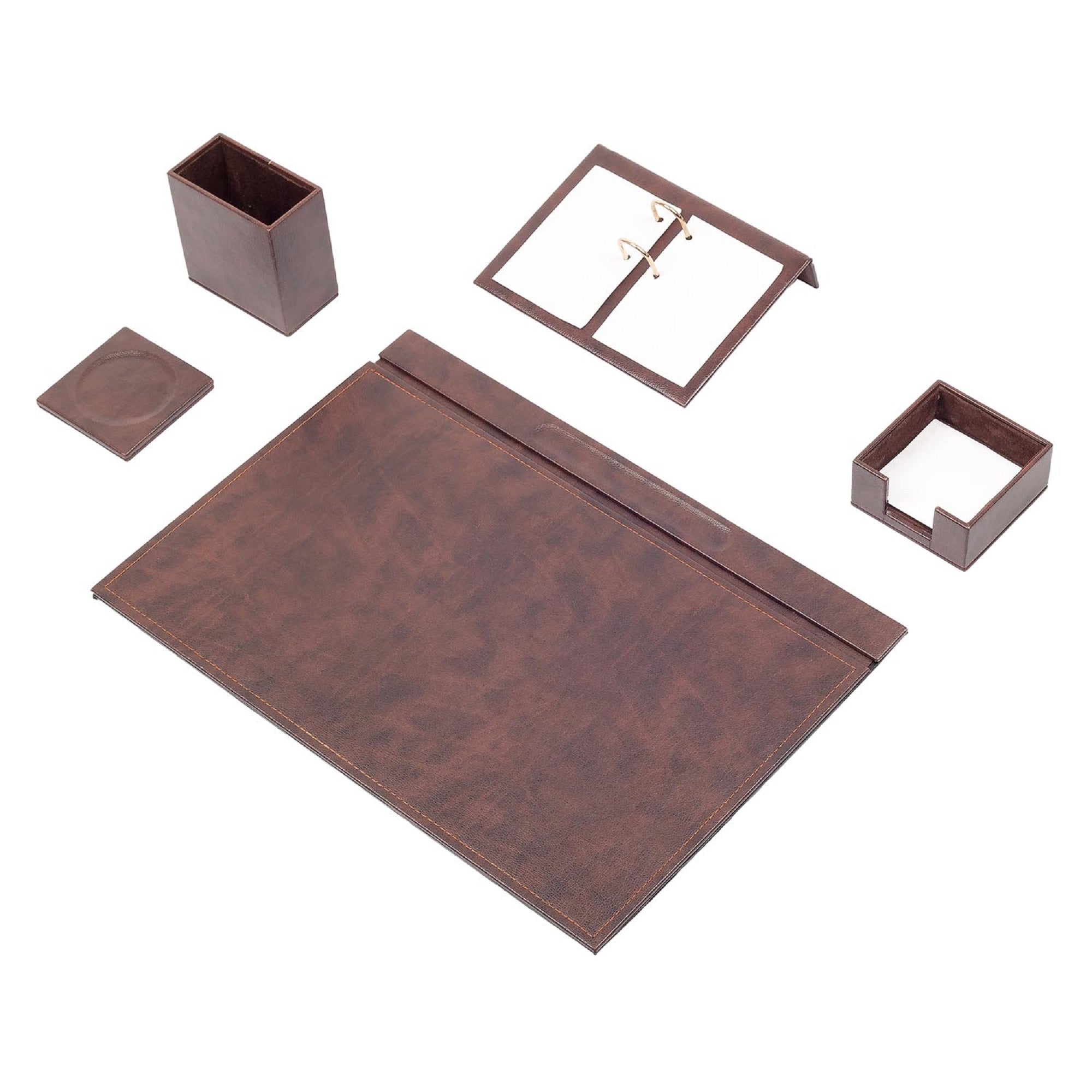 MOOG Leather Desk Set -  5 PCS Moogdesk