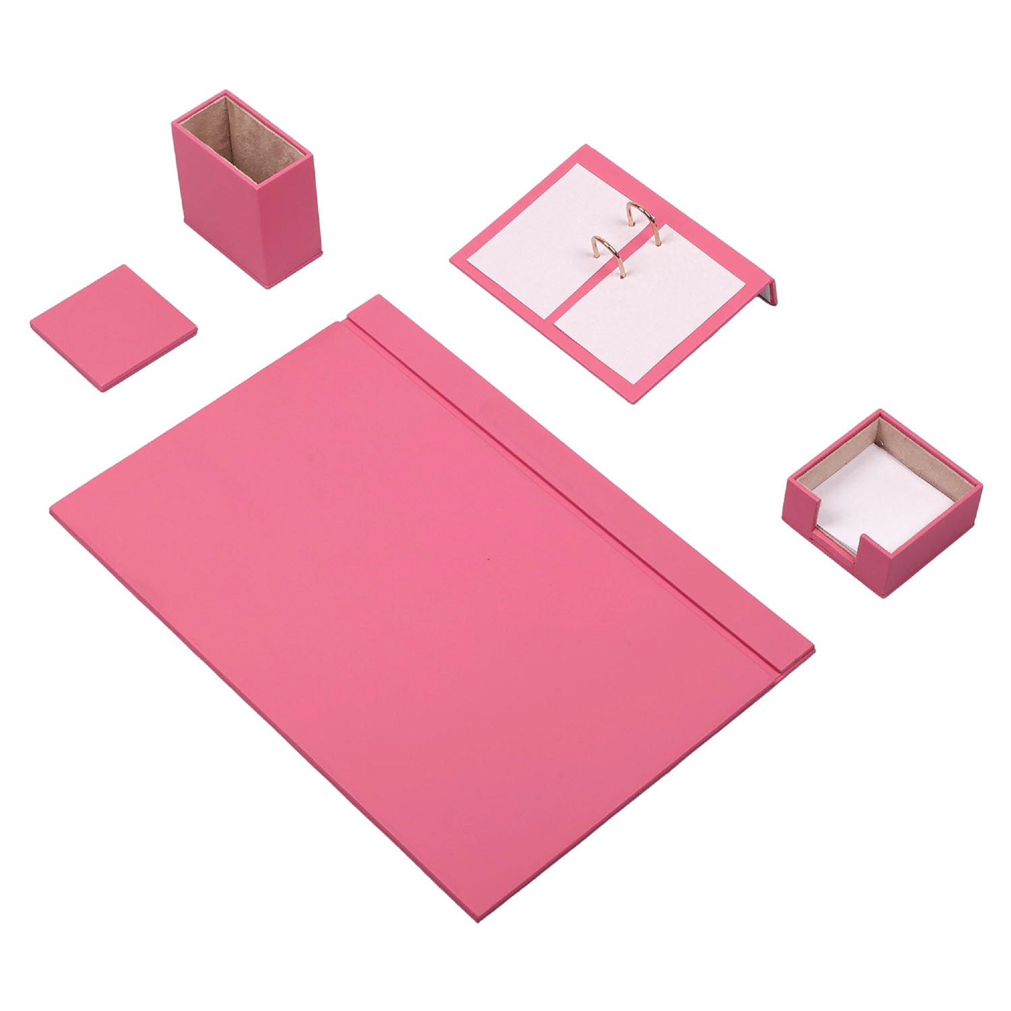 MOOG Leather Desk Set -  5 PCS Moogdesk