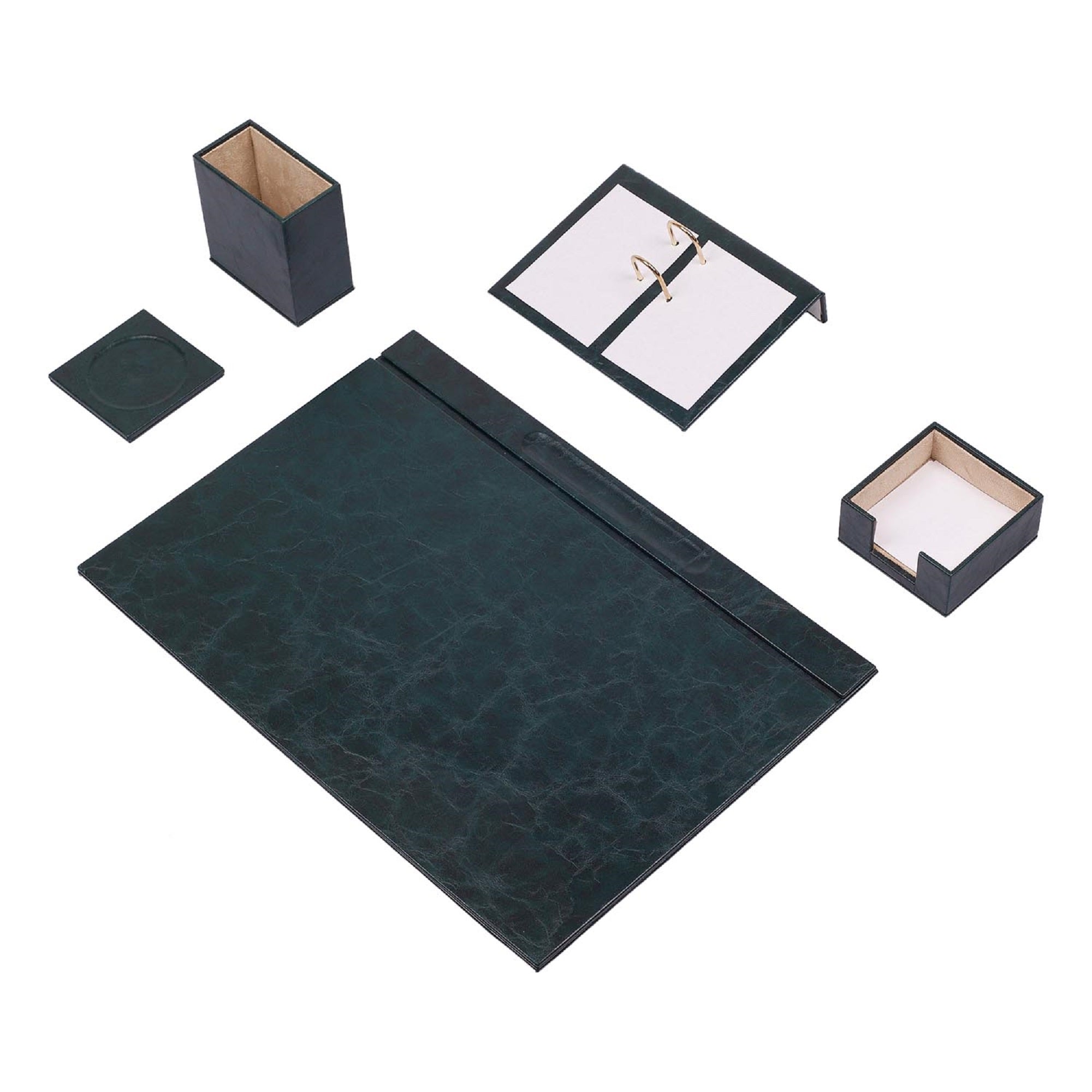 MOOG Leather Desk Set -  5 PCS Moogdesk