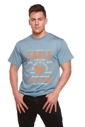 Eagle Men's Bamboo Viscose/Organic Cotton Short Sleeve Graphic T-Shirt Spun Bamboo