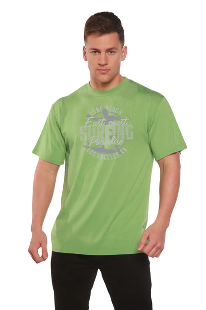 East Coast Paradise Men's Bamboo Viscose/Organic Cotton Short Sleeve Graphic T-Shirt Spun Bamboo