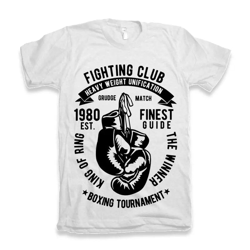 Fighting Club Men's Bamboo Viscose/Organic Cotton Short Sleeve Graphic T-Shirt Spun Bamboo