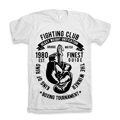 Fighting Club Men's Bamboo Viscose/Organic Cotton Short Sleeve Graphic T-Shirt Spun Bamboo