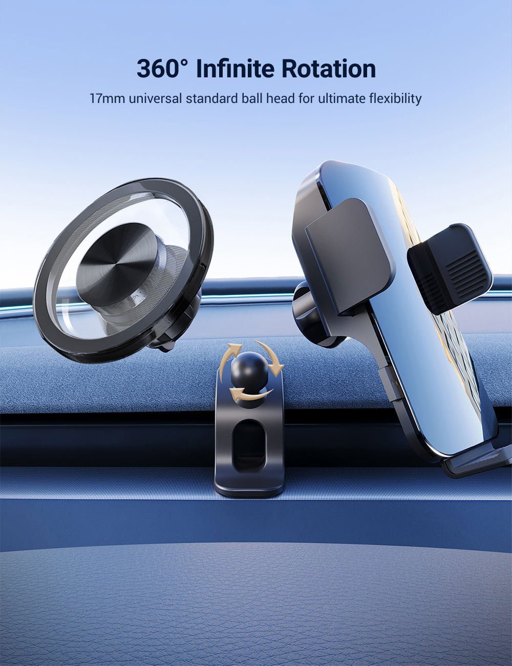 Flexible Phone Holder for Model 3 Highland & Model Y Juniper | TESERY Tesery Official Store