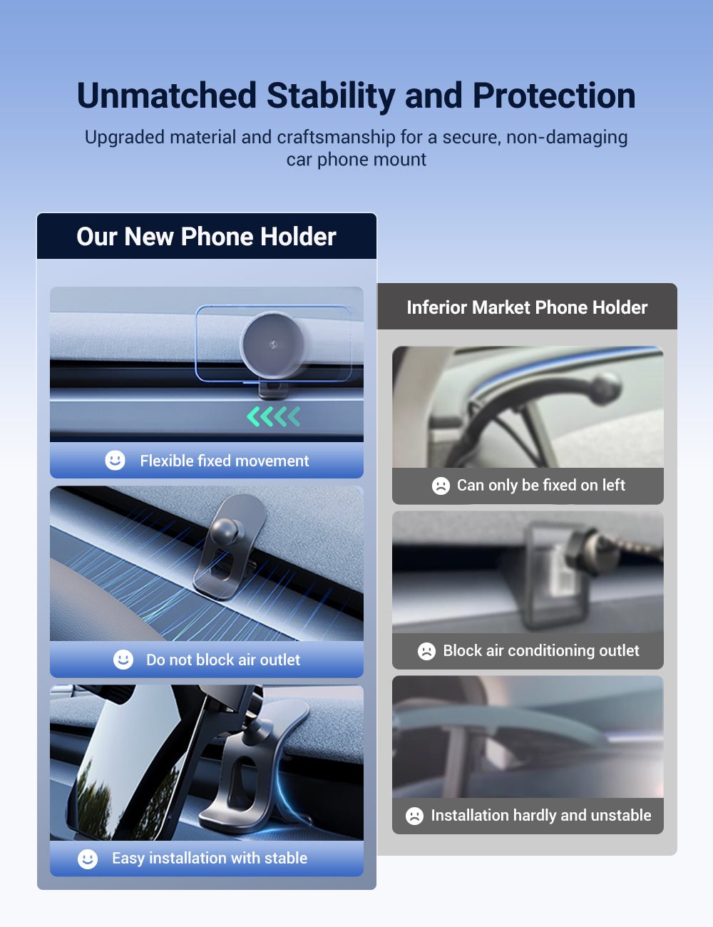 Flexible Phone Holder for Model 3 Highland & Model Y Juniper | TESERY Tesery Official Store