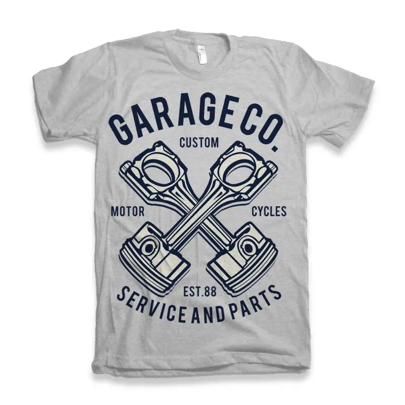 Garage Co Men's Bamboo Viscose/Organic Cotton Short Sleeve Graphic T-Shirt Spun Bamboo