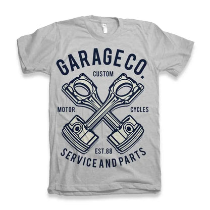 Garage Co Men's Bamboo Viscose/Organic Cotton Short Sleeve Graphic T-Shirt Spun Bamboo