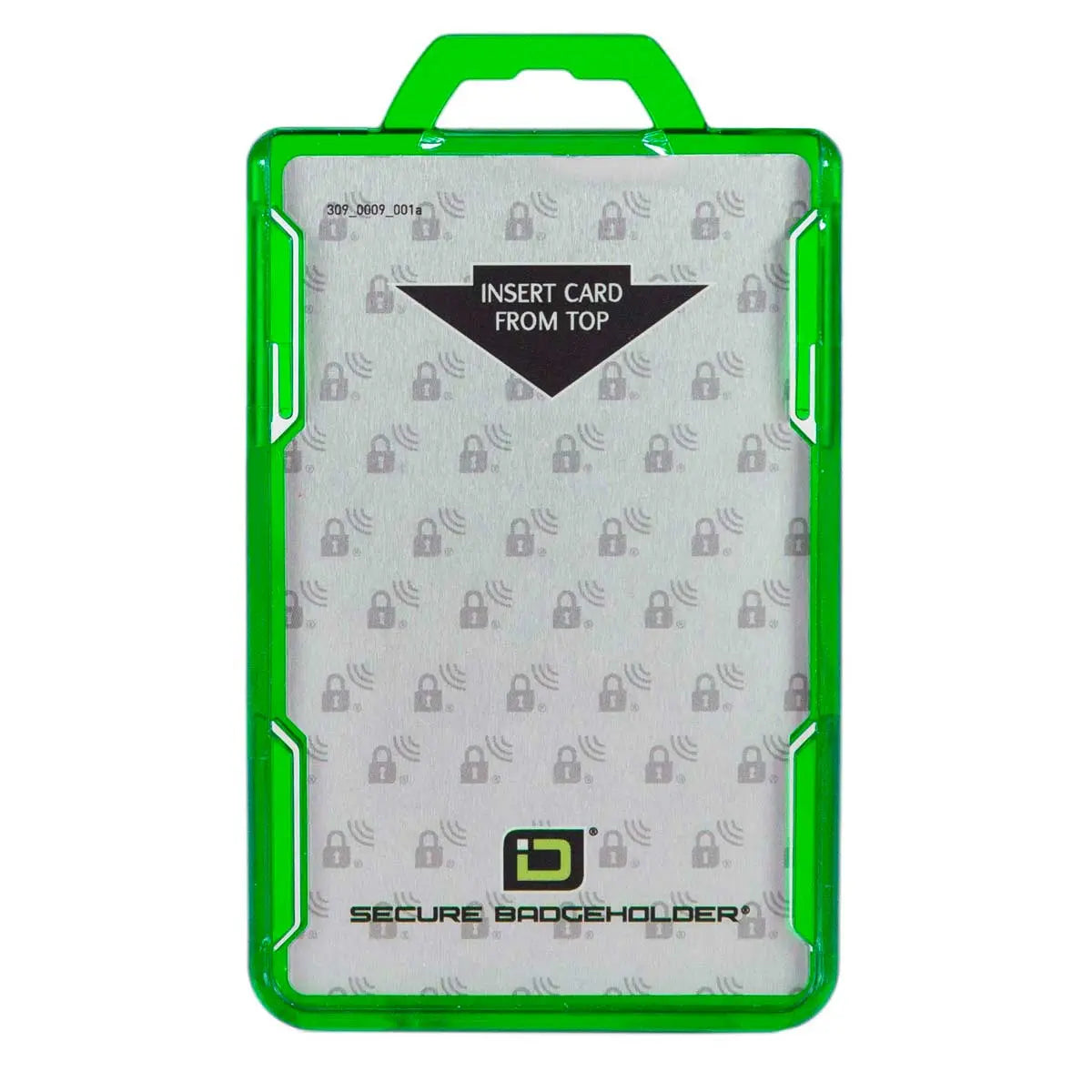 Secure Badge Holder BloxProx™ Lite PORTRAIT - Protects 125Khz HID Prox - 1 ID Card Holder ID Stronghold