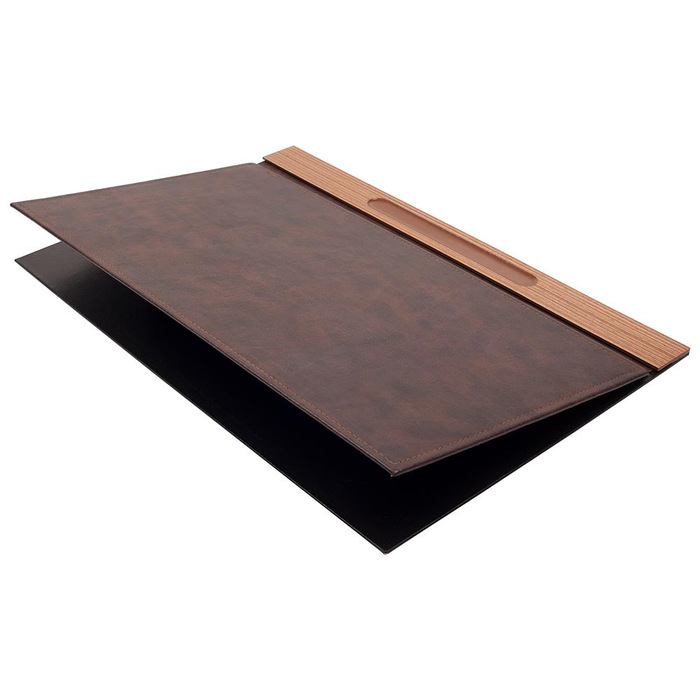 MOOG Zebrona Leather Desk Organizer Set- 11 PCS Moogdesk