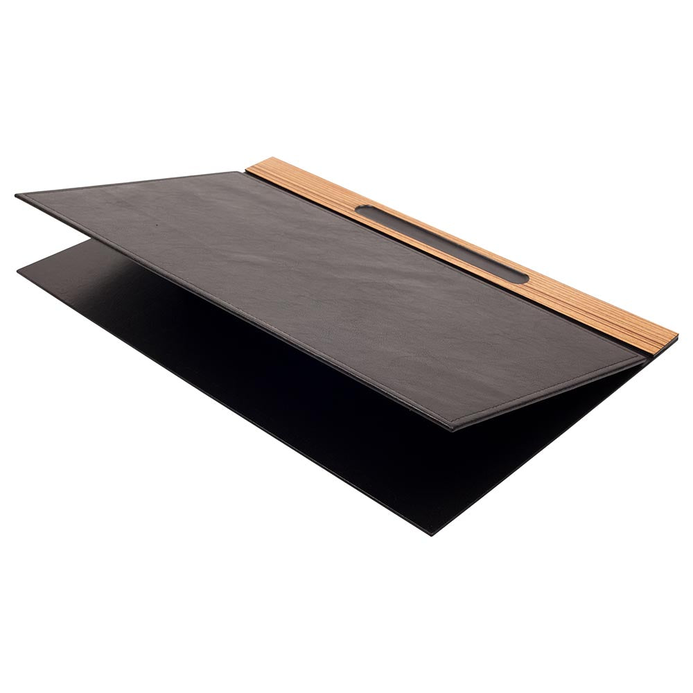 MOOG Zebrona Leather Desk Set-Brown- 11 PCS Moogdesk