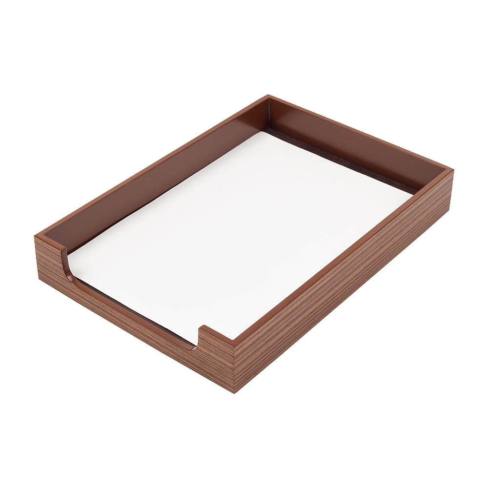 MOOG Zebrona Leather Desk Organizer Set- 11 PCS Moogdesk
