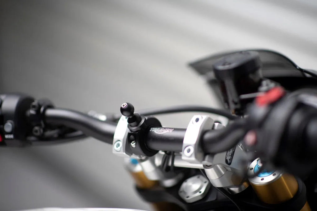 5-30912 Handlebar Mount for 7/8" (22mm) up to 1 1/4" (31.75mm) Bars Techmounts Mounting Systems