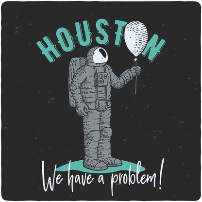 HOUSTON Men's Bamboo Viscose/Organic Cotton Short Sleeve Graphic T-Shirt Spun Bamboo