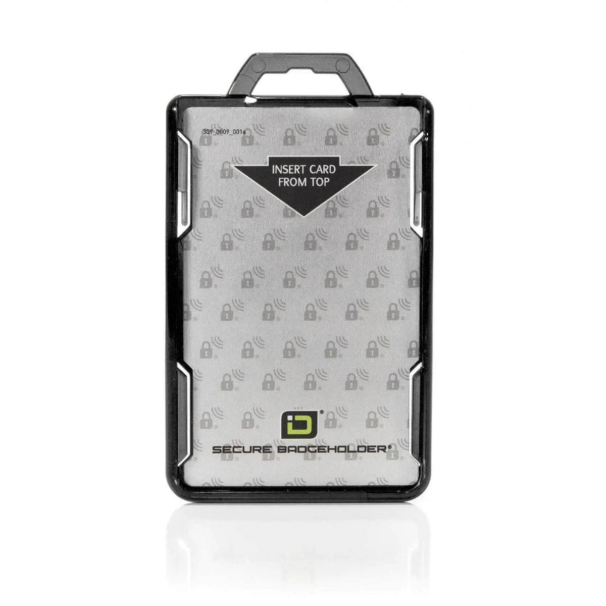 Secure Badge Holder BloxProx™ Lite PORTRAIT - Protects 125Khz HID Prox - 1 ID Card Holder ID Stronghold