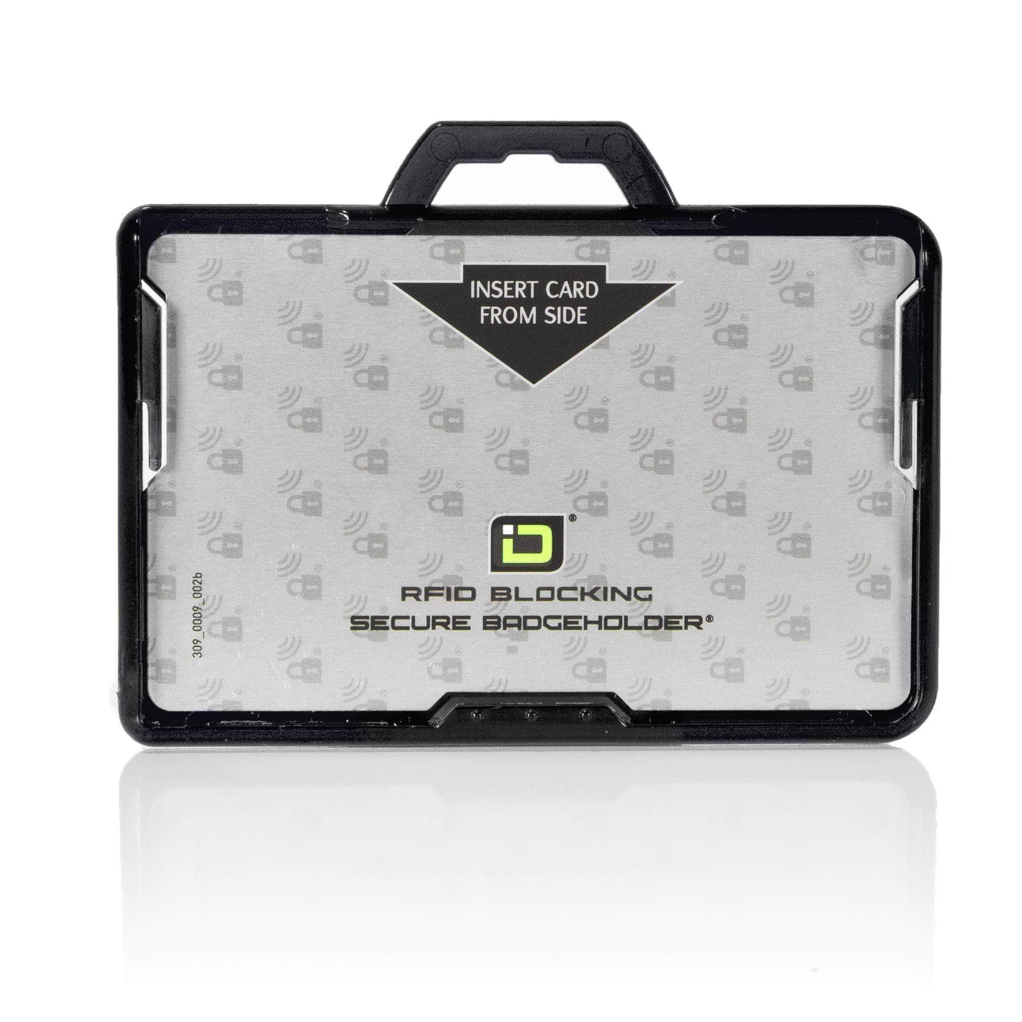 Secure Badge Holder Lite ™ Landscape 1 ID Card Holder ID Stronghold