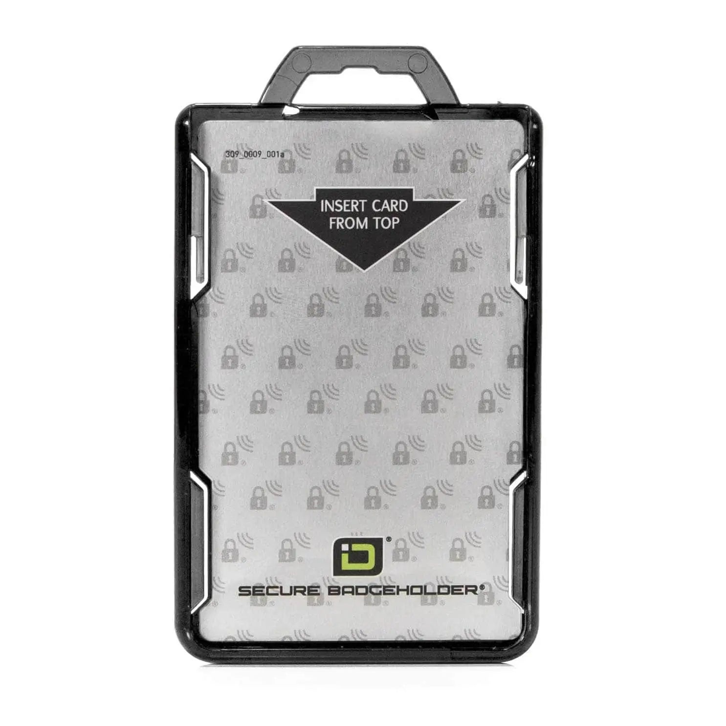 Secure Badge Holder Lite ™ Vertical 1 ID Card Holder ID Stronghold