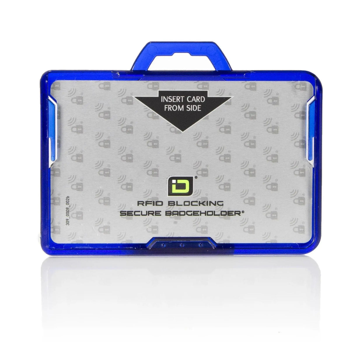 Secure Badge Holder BloxProx ™ Lite LANDSCAPE - Protects 125Khz HID Prox - 1 ID Card Holder ID Stronghold