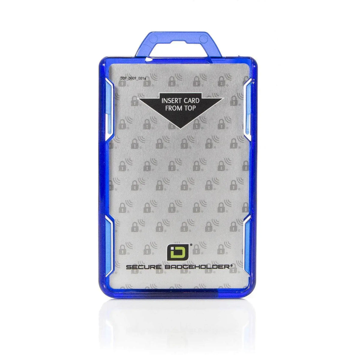 Secure Badge Holder BloxProx™ Lite PORTRAIT - Protects 125Khz HID Prox - 1 ID Card Holder ID Stronghold