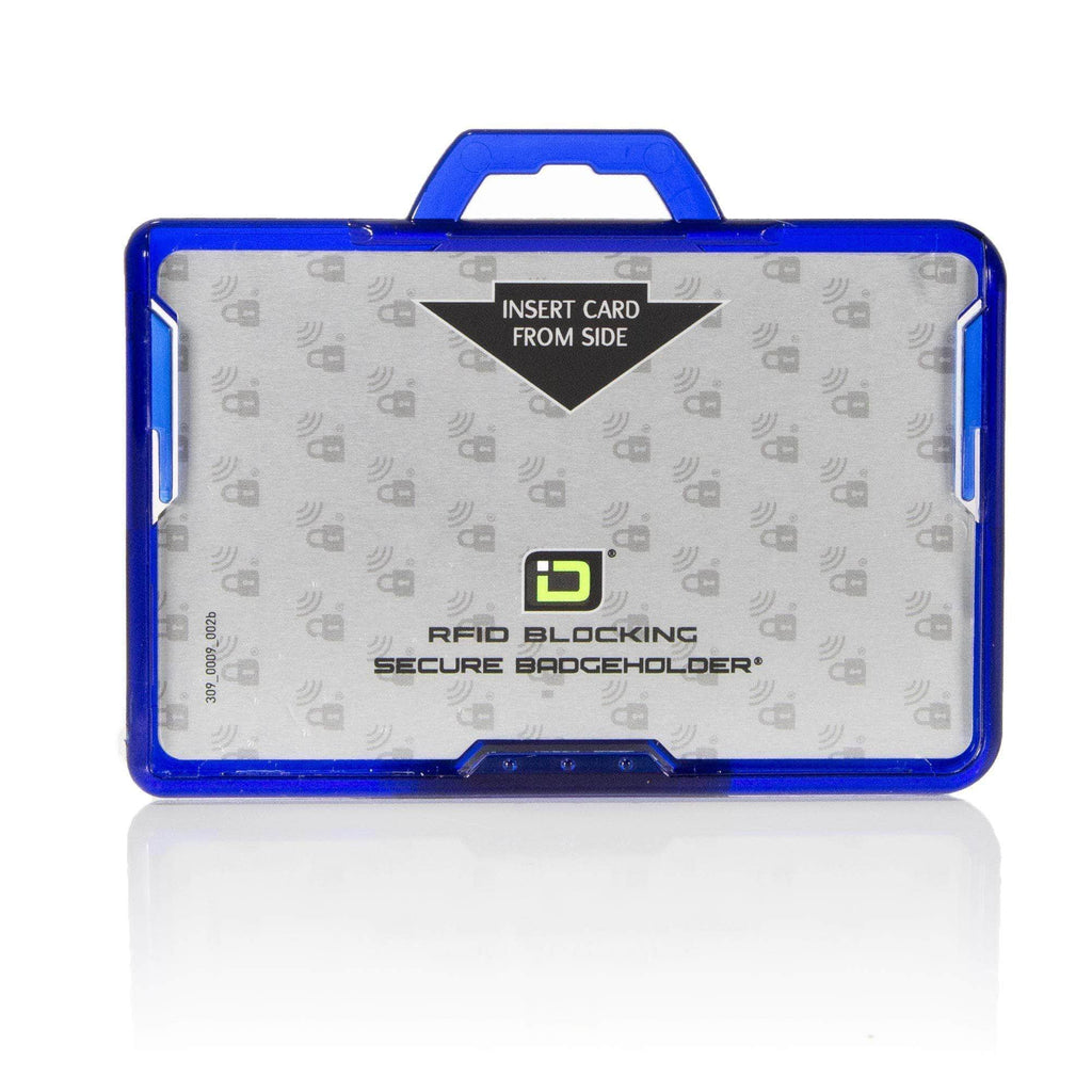 Secure Badge Holder Lite ™ Landscape 1 ID Card Holder ID Stronghold
