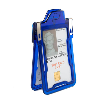 Secure Badge Holder Classic with BloxProx™ - Protects 125Khz HID Prox 1 ID Card Holder ID Stronghold