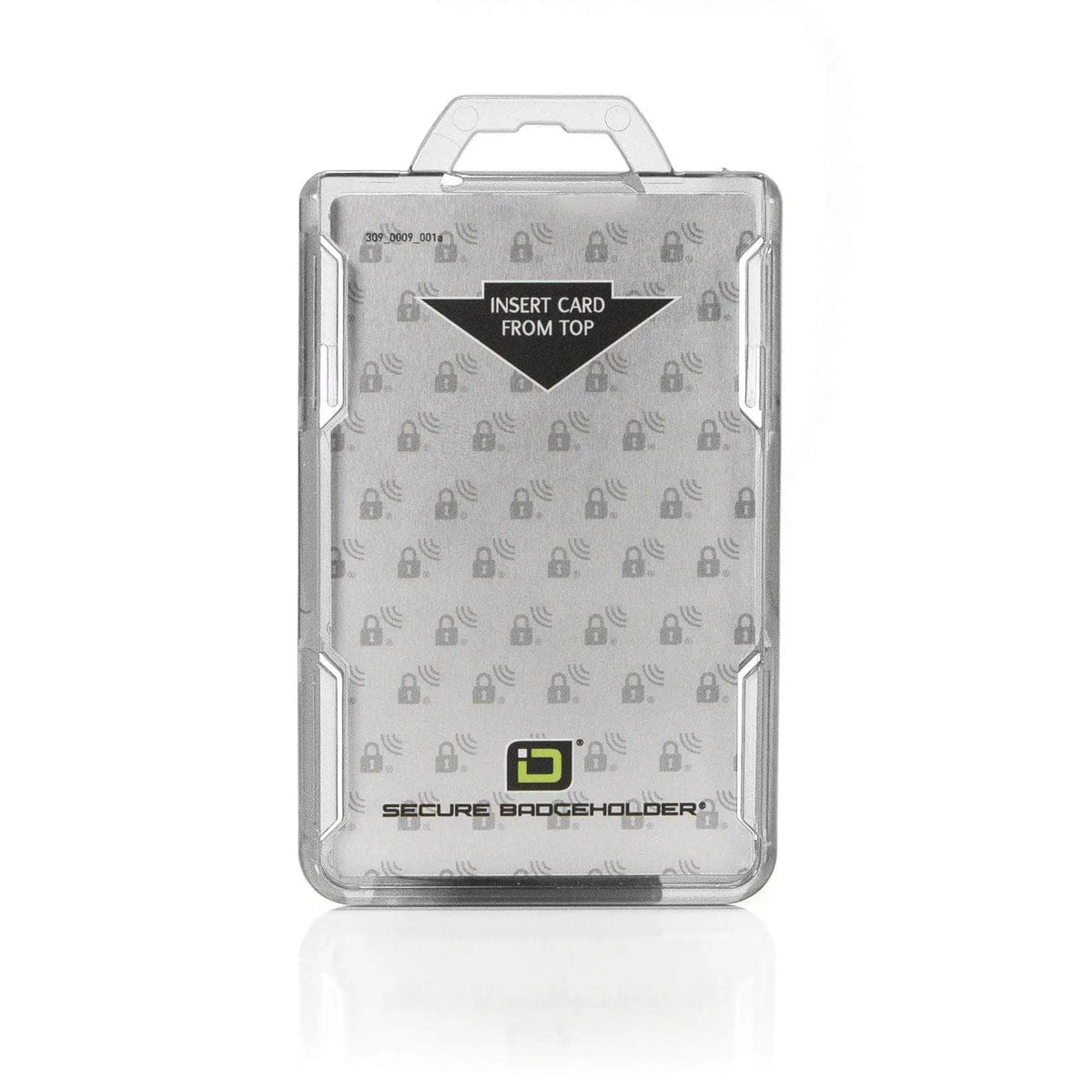 Secure Badge Holder BloxProx™ Lite PORTRAIT - Protects 125Khz HID Prox - 1 ID Card Holder ID Stronghold