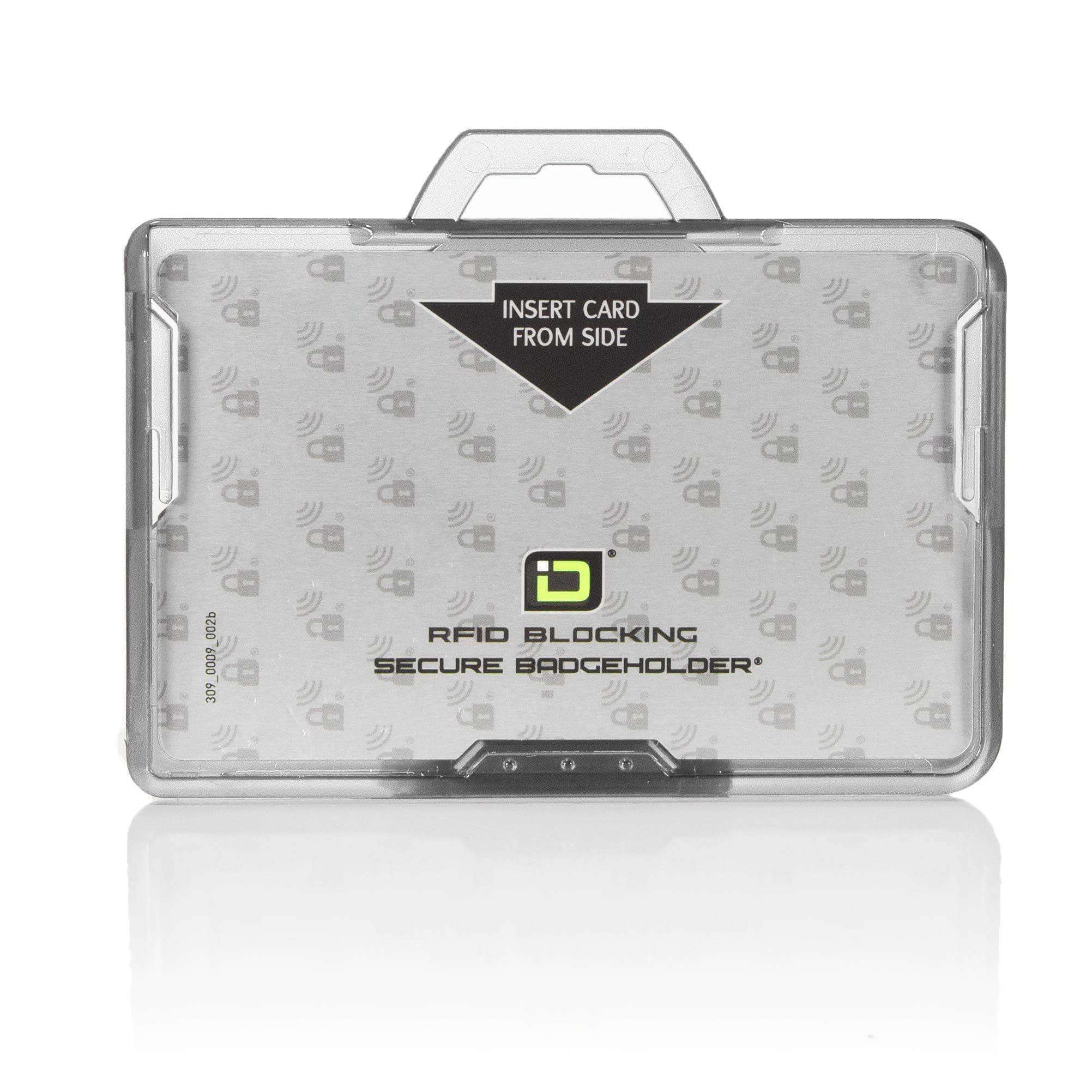Secure Badge Holder Lite ™ Landscape 1 ID Card Holder ID Stronghold
