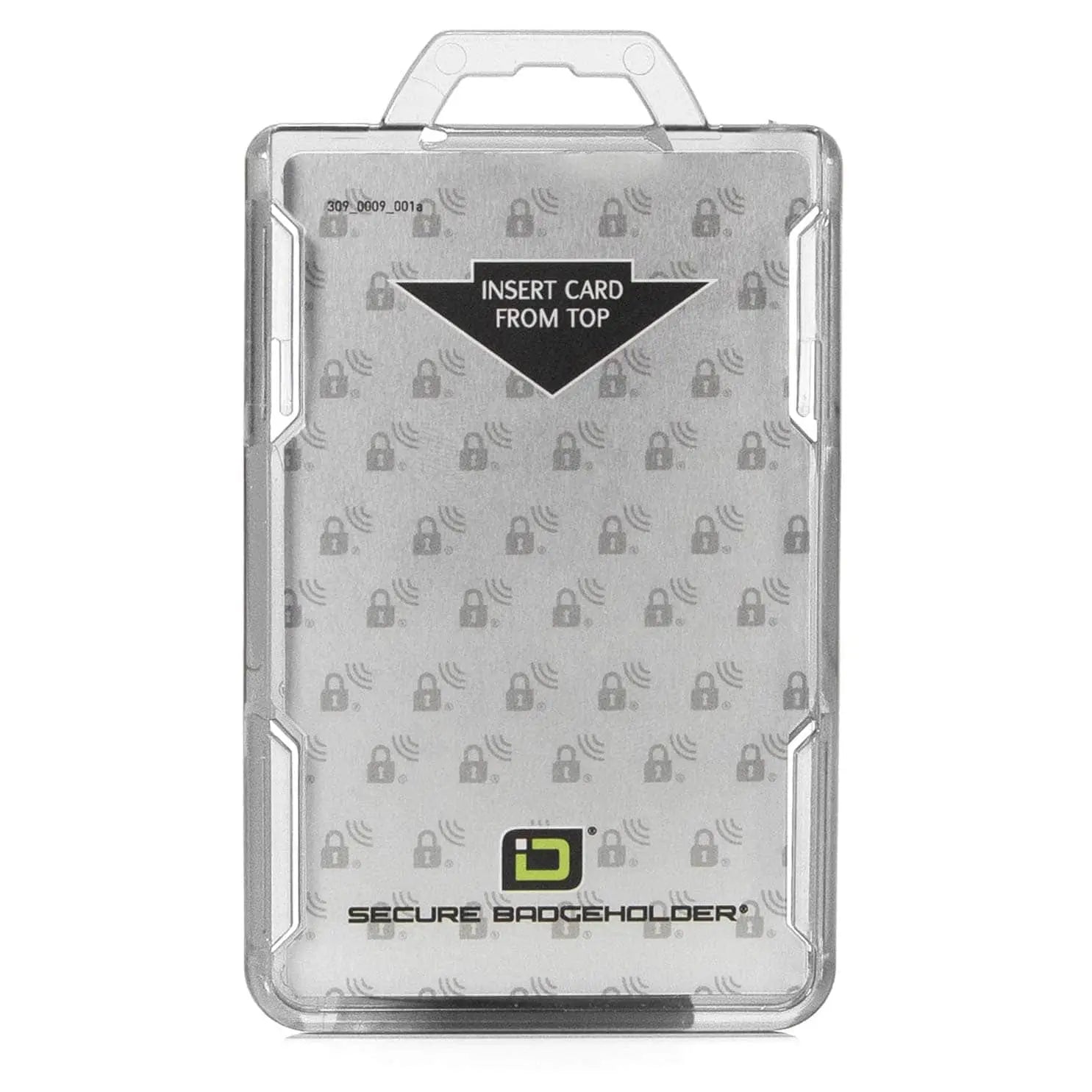 Secure Badge Holder Lite ™ Vertical 1 ID Card Holder ID Stronghold