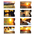 RFID Blocking Sunsets Credit Card Sleeves - 8 Pack ID Stronghold