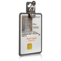 All Metal Magnetic Badge Holder - RFID Secure Badge Holder Genesis™ with BloxProx™ ID Stronghold