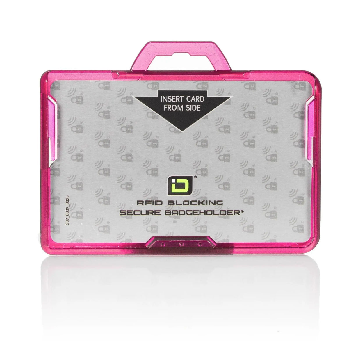 Secure Badge Holder BloxProx ™ Lite LANDSCAPE - Protects 125Khz HID Prox - 1 ID Card Holder ID Stronghold
