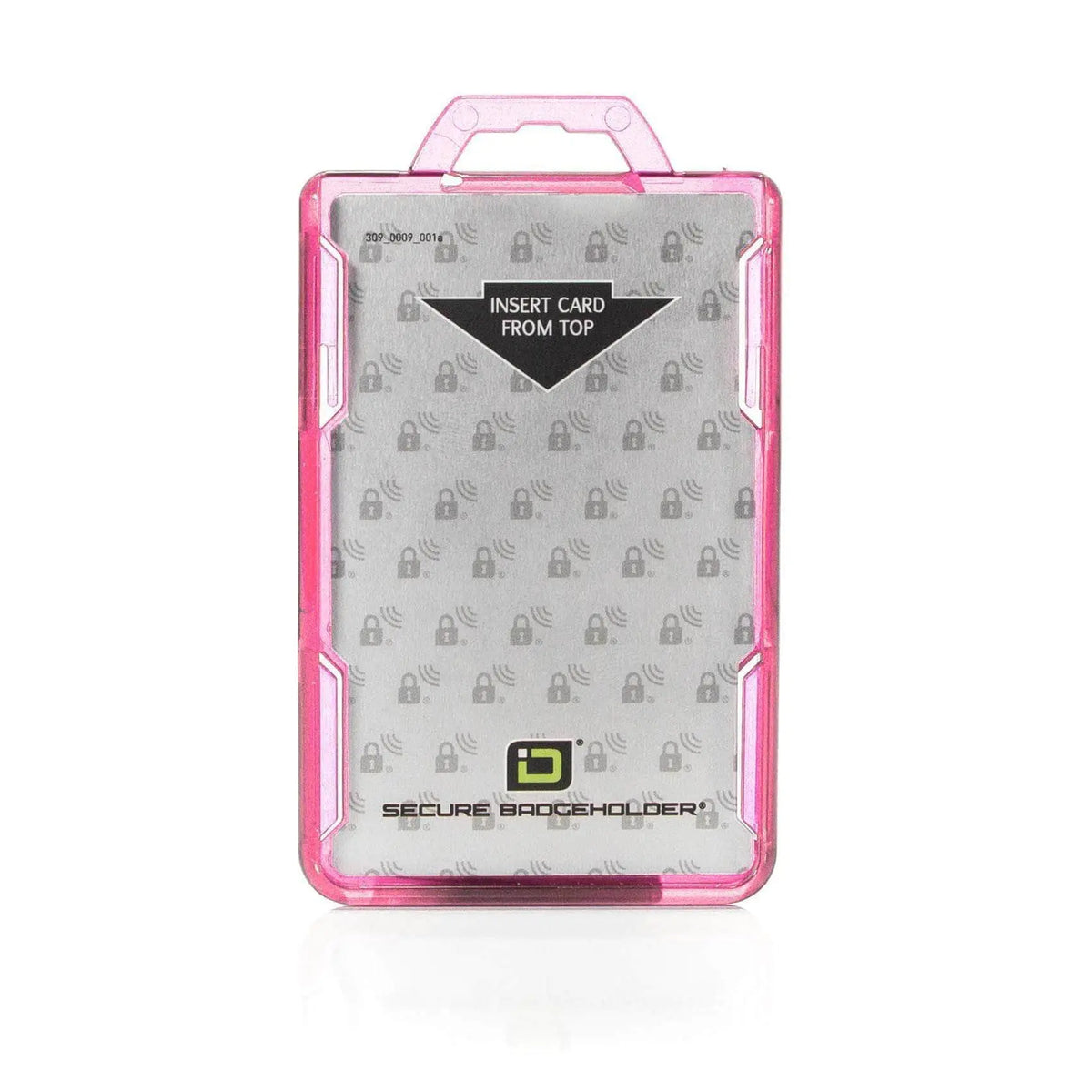 Secure Badge Holder BloxProx™ Lite PORTRAIT - Protects 125Khz HID Prox - 1 ID Card Holder ID Stronghold