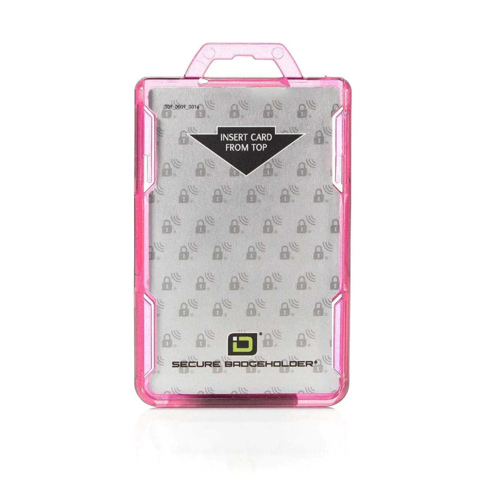 Secure Badge Holder BloxProx™ Lite PORTRAIT - Protects 125Khz HID Prox - 1 ID Card Holder ID Stronghold