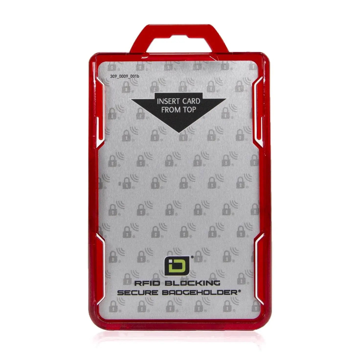 Secure Badge Holder Lite ™ Vertical 1 ID Card Holder ID Stronghold