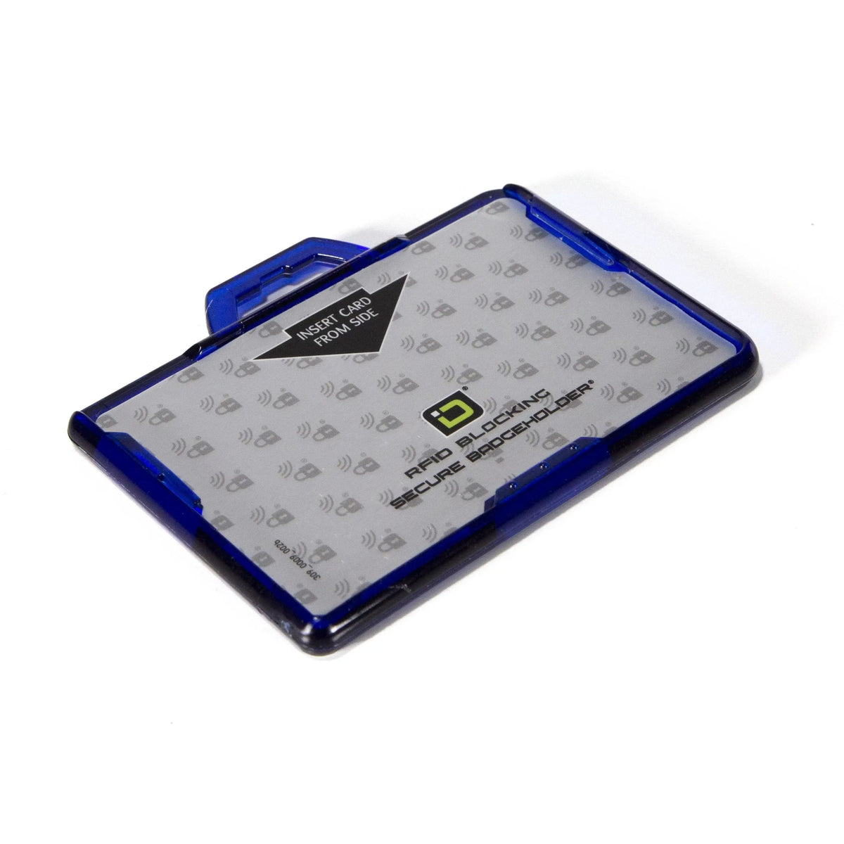 Secure Badge Holder BloxProx ™ Lite LANDSCAPE - Protects 125Khz HID Prox - 1 ID Card Holder ID Stronghold